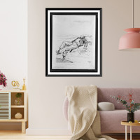 Historic Framed Print, Sleeping sickness,  17-7/8" x 21-7/8"