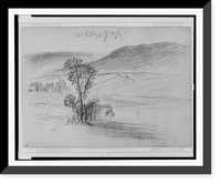 Historic Framed Print, Ashby's Gap,  17-7/8" x 21-7/8"