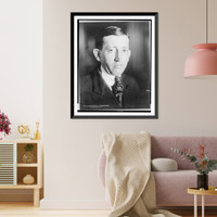 Historic Framed Print, Latest portrait study of Will Hays,  17-7/8" x 21-7/8"