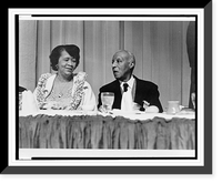 Historic Portrait - Dorothy Height and A. Philip Randolph