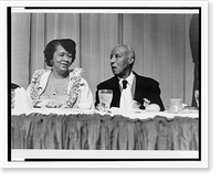 Historic Portrait - Dorothy Height and A. Philip Randolph