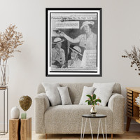 Historic Framed Print, [Mary A. Shanley, New York City detective - pickpockets' captor fears that she might look tough"]" - 2,  17-7/8" x 21-7/8"