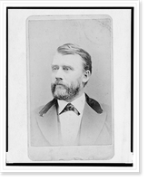 Historic Framed Print, [Steven F. Chadwick, govenor of Oregon, head-and-shoulders portrait, facing left].Bradley & Rulofson.,  17-7/8" x 21-7/8"