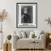 Historic Framed Print, [Helene von Forster, half-length portrait, facing right].Hof-Atelier Elvira. - 2,  17-7/8" x 21-7/8"