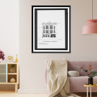 Historic Framed Print, [Kentucky Theatre, Main Street, Lexington, Kentucky],  17-7/8" x 21-7/8"