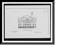 Historic Framed Print, [Princess Theatre, South Clark St. near E. Jackson Blvd., Chicago, Illinois].AFD 1929.,  17-7/8" x 21-7/8"