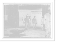 Historic Framed Print, Geo. Gould and wife at boat pier, New York,  17-7/8" x 21-7/8"