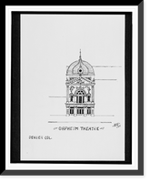 Historic Framed Print, [Orpheum Theatre, Denver, Colorado].AFD 1935.,  17-7/8" x 21-7/8"