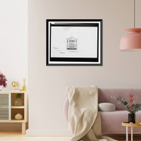 Historic Framed Print, [Grand Opera House (Bunnell's Museum ; New Haven Theatre), Crown St. near Church St., New Haven, Connecticut].AFD 1937.,  17-7/8" x 21-7/8"