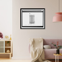 Historic Framed Print, [B.F. Keith's Theatre and Chapman Building, Congress St. at Monument Square, Portland, Maine].AFD 1928.,  17-7/8" x 21-7/8"