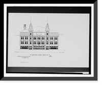 Historic Framed Print, [Central Park Theatre, Roosevelt Road near Central Park, Chicago, Illinois].AFD 1928.,  17-7/8" x 21-7/8"