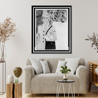 Historic Framed Print, Girl with a future : in the Marine Corps,  17-7/8" x 21-7/8"
