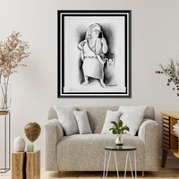 Historic Framed Print, [Katherine Mayo : or Auntie India],  17-7/8" x 21-7/8"