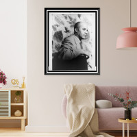 Historic Framed Print, [Portrait of John O. Killens] - 2,  17-7/8" x 21-7/8"
