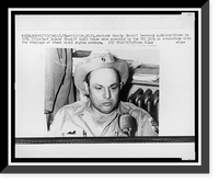 Historic Framed Print, [Lawrence A. Rainey, Neshoba County sheriff, head-and-shoulders portrait, facing front, wearing uniform],  17-7/8" x 21-7/8"