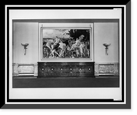 Historic Framed Print, [Large painting hanging over a credenza in the dining room, Reichs Chancellery, Berlin, Germany] - 2,  17-7/8" x 21-7/8"