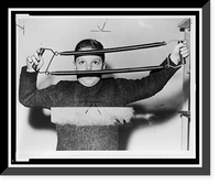 Historic Framed Print, Exercise tests would give way to broad physical education under the new approach to fitness in our schools.World Telegram & Sun photo by Phil Stanziola.,  17-7/8" x 21-7/8"