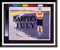 Harpers July Classic, Vintage Wall Art