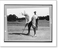 Vintage Sports Photo - Washington DC - Warren G. Harding bending over