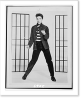 Historic Framed Print, It's that jailhouse rock by Elvis,  17-7/8" x 21-7/8"