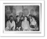 Historic Framed Print, [Group portrait at Constantin Brancusi's studio of Brancusi, Tristan Tzara, unidentified woman, Mina Loy, Jane Heap, and Margaret Anderson],  17-7/8" x 21-7/8"