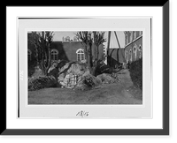 Historic Framed Print, Marine-Lazarett-Bunker,  17-7/8" x 21-7/8"
