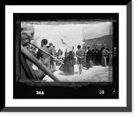 Historic Framed Print, [Men and women dancing in village street during a religious ceremony in Ibiza] - 2,  17-7/8" x 21-7/8"