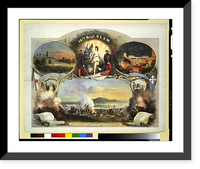 Historic Framed Print, Memorabilia, 14th Regt. N.Y.S.M..lith. by Chas. Hart, N.Y. - 2,  17-7/8" x 21-7/8"