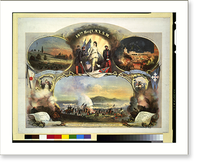 Historic Framed Print, Memorabilia, 14th Regt. N.Y.S.M..lith. by Chas. Hart, N.Y. - 2,  17-7/8" x 21-7/8"