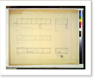 Historic Framed Print, Case Study House 8 - 2,  17-7/8" x 21-7/8"