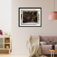 Historic Framed Print, The United States Senate, A.D. 1850.drawn by P. F. Rothermel ; engraved by R. Whitechurch. - 2,  17-7/8" x 21-7/8"