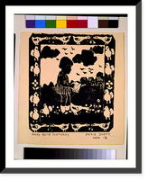 Historic Framed Print, Mary Quite Contrary.Doris Scott.,  17-7/8" x 21-7/8"