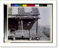 Historic Framed Print, Negro house, Tupelo, Mississippi, 1936,  17-7/8" x 21-7/8"