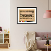 Vintage Americana Print - Baltimore - View of Washington City
