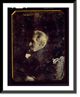 Historic Framed Print, [Andrew Jackson, head-and-shoulders portrait, nearly in profile to left, leaning against pillow of which ticking appears in lower left corner] - 4,  17-7/8" x 21-7/8"