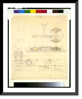Historic Framed Print, [Resort (San Marcos Water Gardens") for Alexander J. Chandler,  Chandler,  Arizona. Early pavilions with patio and typical cabin]" - 2,  17-7/8" x 21-7/8"
