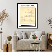 Historic Framed Print, [Resort (San Marcos Water Gardens") for Alexander J. Chandler,  Chandler,  Arizona. Early pavilions with patio and typical cabin]" - 2,  17-7/8" x 21-7/8"