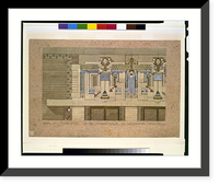 Historic Framed Print, [House (Bogk House") for Frederick C. Bogk,  2420 North Terrace Avenue,  Milwaukee,  Wisconsin. Stone lintel]" - 2,  17-7/8" x 21-7/8"