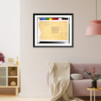 Historic Framed Print, [Hotel (Imperial Hotel"),  Tokyo,  Japan. Carved stone blocks]" - 2,  17-7/8" x 21-7/8"