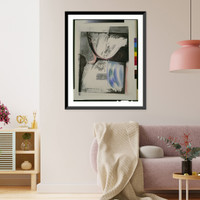 Historic Framed Print, De toute fa&ccedil;on, l'une.Denise Morisset.,  17-7/8" x 21-7/8"