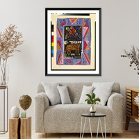 Historic Framed Print, [Zoo].Michael Rothenstein.,  17-7/8" x 21-7/8"