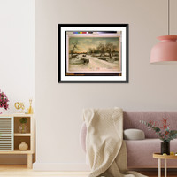 Historic Photo Print - Christmas - morn.painted by W.C. Bauer