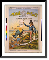 Antique Photo Print - The magic washer, manufactured by Geo (2)