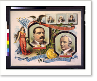 Historic Framed Print, Our country's choice. Democratic nominees - 2,  17-7/8" x 21-7/8"