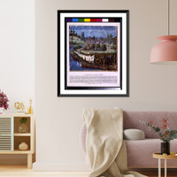 Historic Framed Print, La Croisade de Pierre L'Ermite,  17-7/8" x 21-7/8"