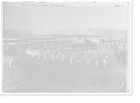 Historic Framed Print, Prison camp, Zossen .  exercise,  17-7/8" x 21-7/8"