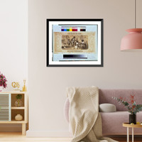 Historic Framed Print, Oh carry me back to ole Virginny.Lith. & printed in colors by Robertson, Seibert & Shearman, New York. - 2,  17-7/8" x 21-7/8"