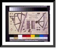 Historic Framed Print, [United States Capitol (Washington, D.C.). Dome. Main ribs. Exterior brackets. Rendered plans, sections, elevations, perspectives, and details].W.B. Franklin, capt. top engs. ; Tho. U. Walter, archt. - 2,  17-7/8" x 21-7/8"