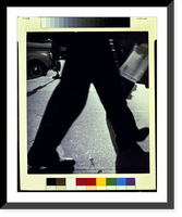 Historic Framed Print, Running legs, 42nd St., New York - 2,  17-7/8" x 21-7/8"