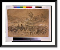 Historic Framed Print, Winter Campaigning. The Army of the Potomac on the move. Sketched near Falmouth. Jan. 21st - 2,  17-7/8" x 21-7/8"